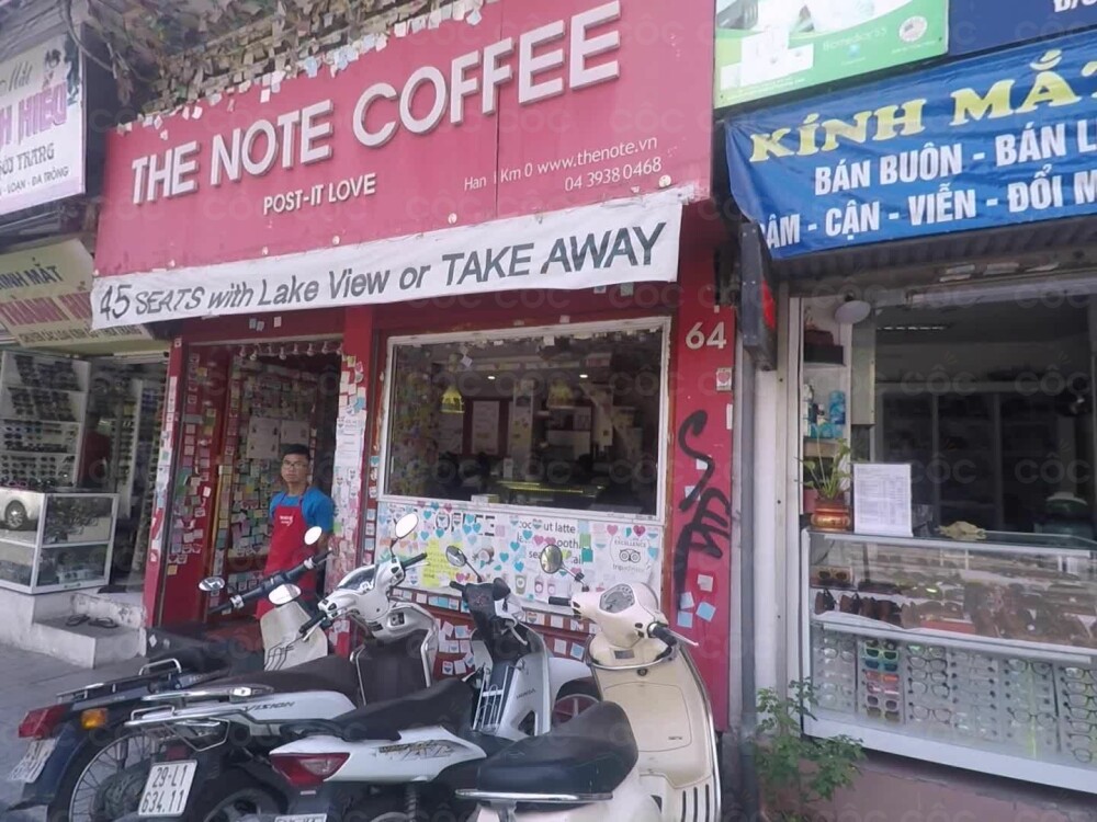 The Note Coffee - 64, Lương Văn Can, P. Hàng Trống, Q. Hoàn Kiếm, Tp. Hà  Nội - Cốc Cốc Map